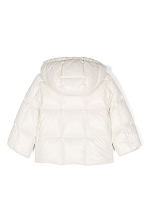 bomber in piuma d'oca bianco MONCLER KIDS | J29511A0003868950034